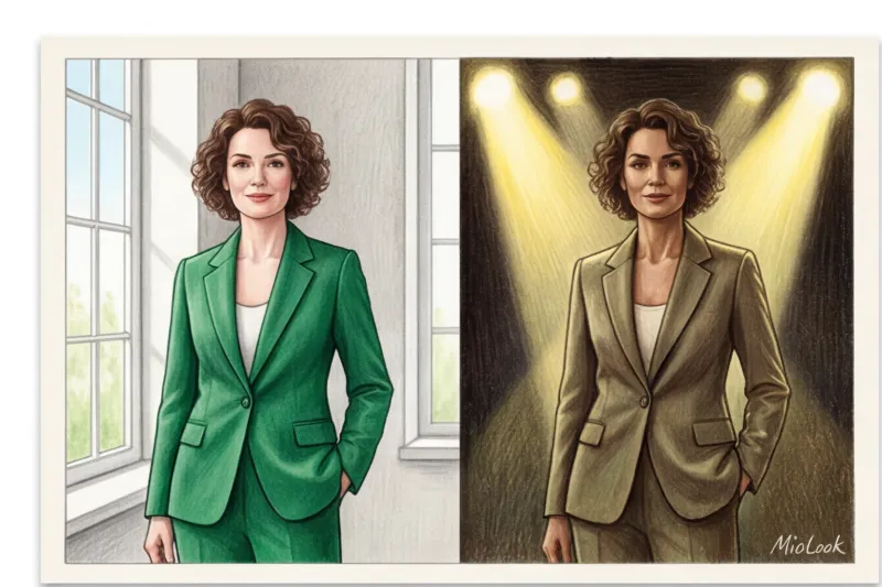 The perfect color to wear on stage