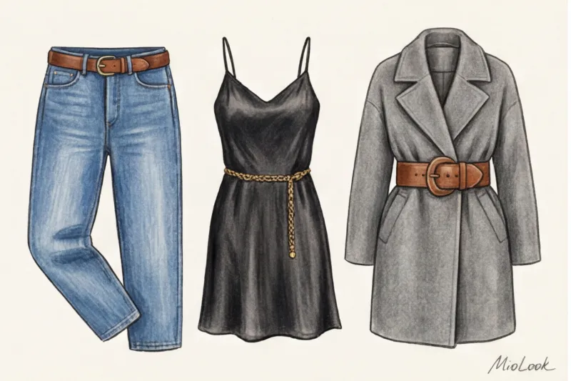 Как правильно определить размер и длину женского ремня при покупке - 4