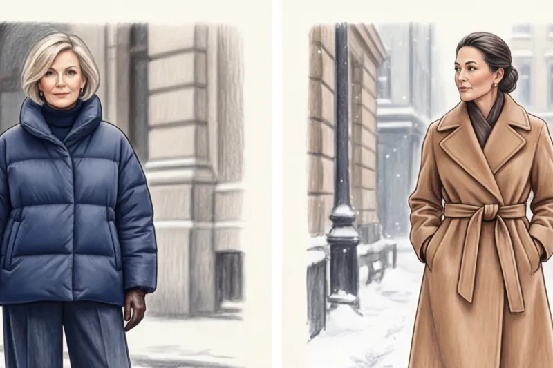 Зимняя верхняя одежда для женщин старше 50: от пуховиков до пальто - 2