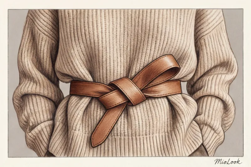 Акцент на талию: как правильно носить женские ремни и пояса - 5