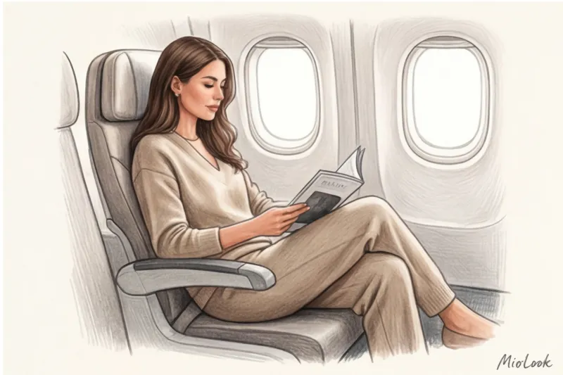 Что надеть в самолет: удобные и стильные образы для перелета - 9