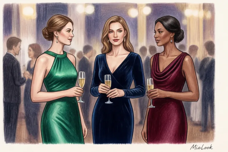 Дресс-код Black Tie на свадьбу: гид по вечерним нарядам для женщин - 9