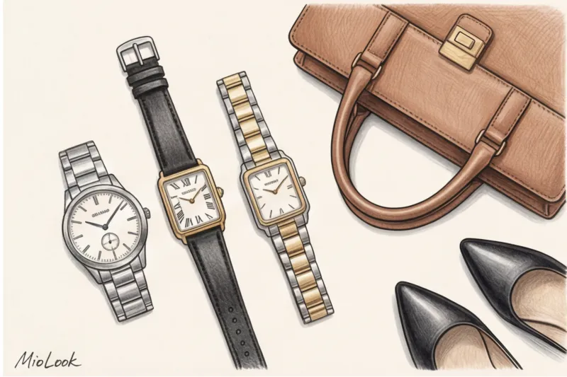 Женские часы в деловом стиле: классика против смарт-часов - 3