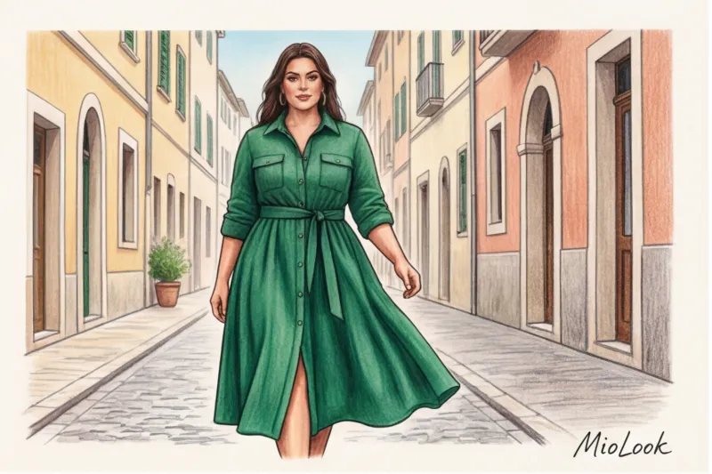 Фасоны платьев для полных женщин: что стройнит