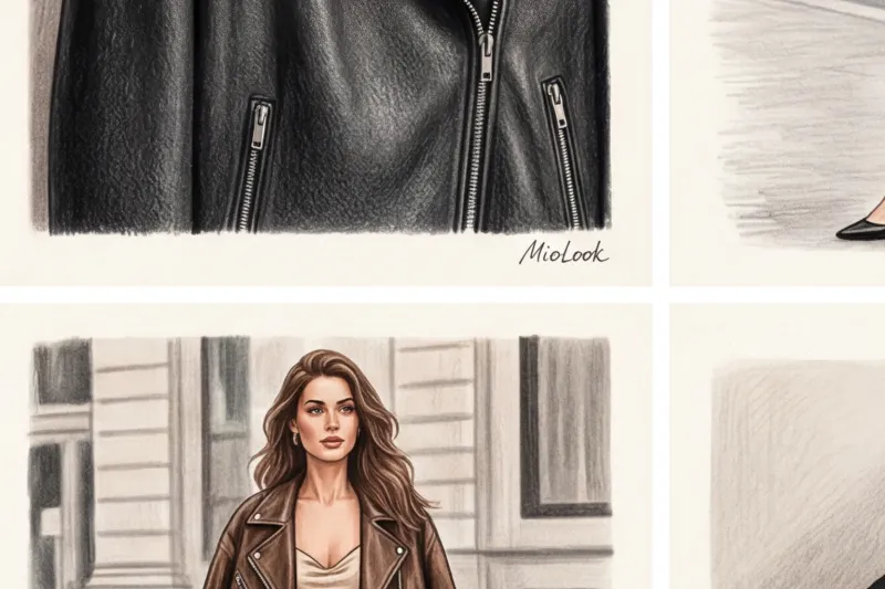 Актуальная косуха: как носить кожаную куртку в этом сезоне - 4