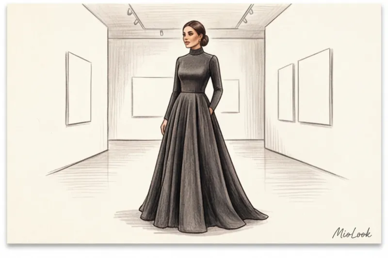 Тренды вечерней моды: адаптация открытых нарядов для торжеств - 8