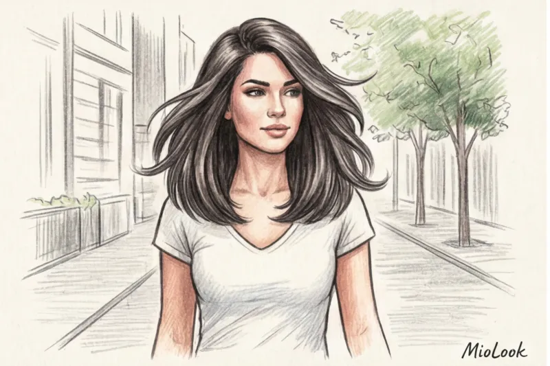 Как стричь густые и тяжелые волосы: убираем лишний вес без потери качества - 4