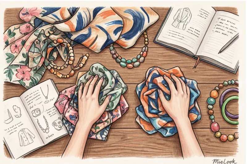 Принты, украшения и аксессуары: подбор деталей гардероба по системе Ларсон - 7