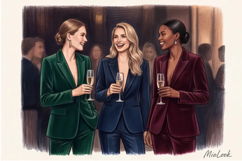 Женский брючный костюм на вечер: как выбрать и с чем носить - 3