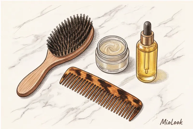 Подиумные hair-тренды в жизни: эффект мокрых волос и зализанные пучки - 9