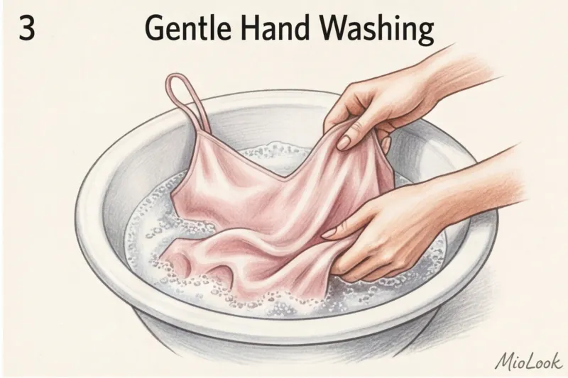 Как правильно стирать натуральный шелк, чтобы он не сел и не потерял блеск - 3