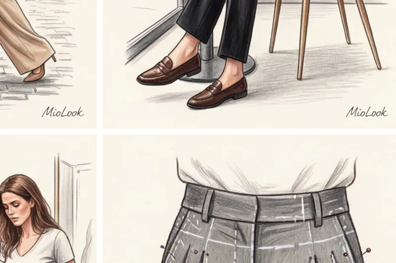 Базовые брюки по типу фигуры: от палаццо до классики - 6