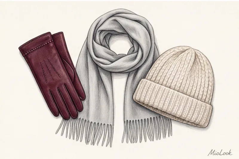 Шапка, шарф и перчатки: почему не стоит носить одинаковый комплект - 8