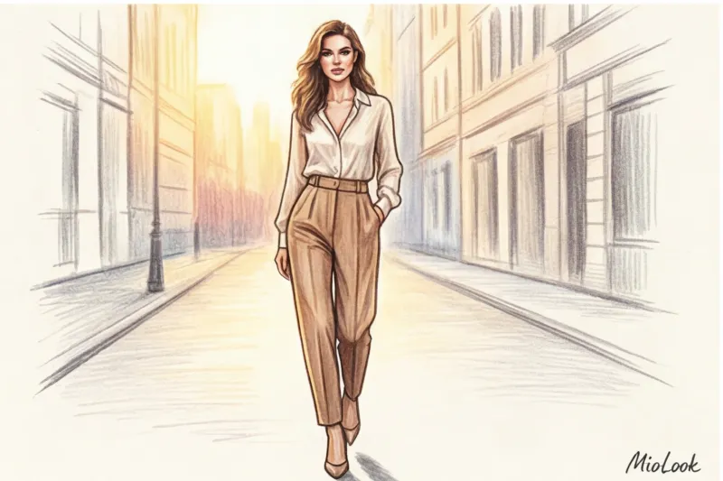 Как использовать нейросеть MioLook для стилизации образов по типажам Ларсон - 7