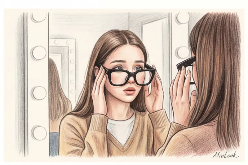 Очки для маленького и узкого лица: как выбрать правильный размер - 2