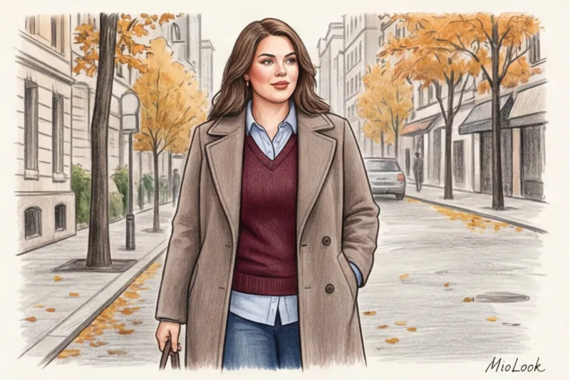 Осенне-зимний гардероб для пышных форм: теплая база без лишнего объема - 4