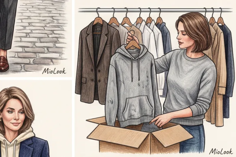 Как носить худи женщинам после 40 лет и выглядеть статусно - 6