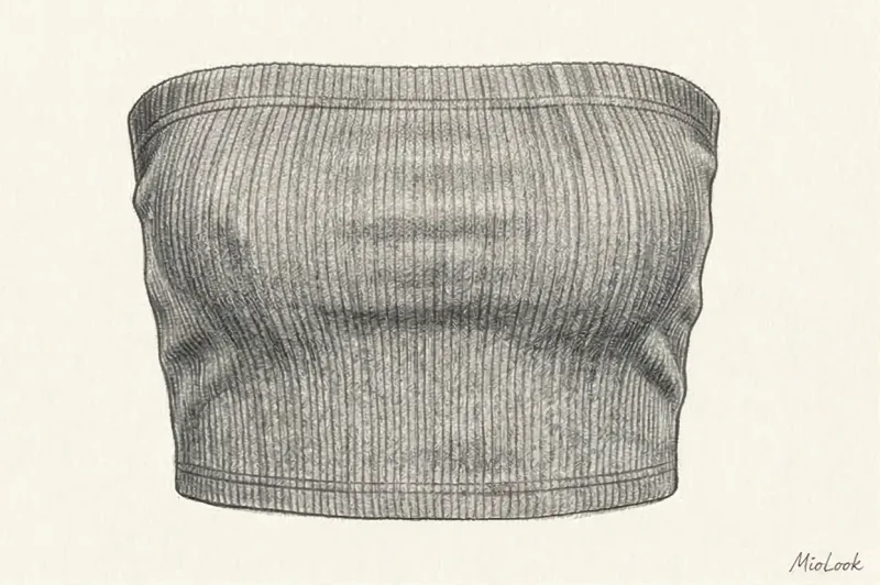 What is a tube top: description, materials, and what to wear it with
