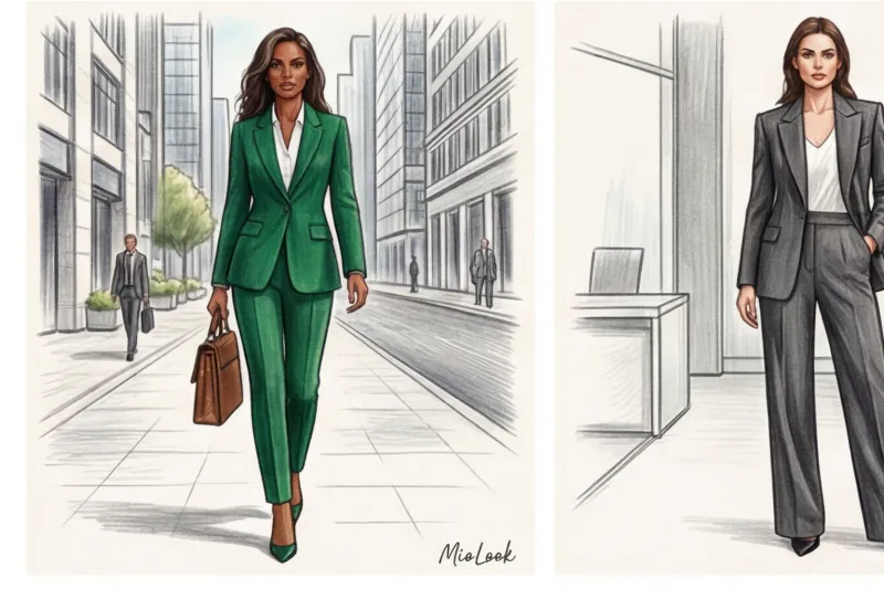 Подбор делового стиля: примеряем строгий костюм по фото - 7