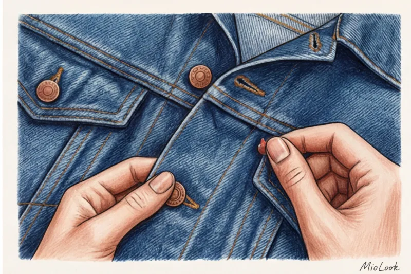 Базовая джинсовая куртка: актуальные фасоны и стильные сочетания - 6