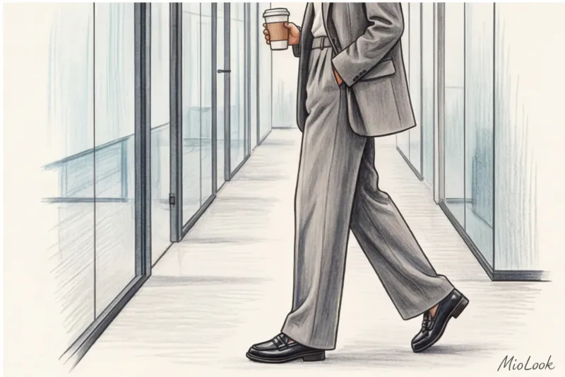 С чем носить женские лоферы: от офиса до повседневных образов - 9