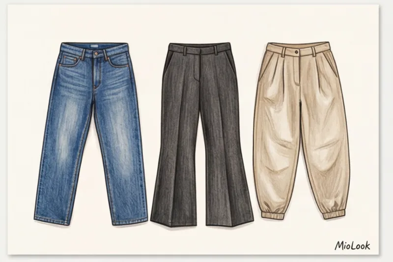 Как скрыть кривизну ног: подбираем идеальные брюки, юбки и обувь - 9