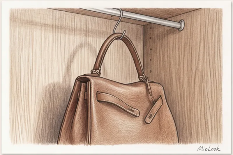 Как правильно хранить сумки в шкафу: идеи для организации гардероба - 8