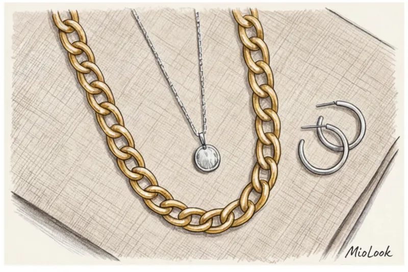 Правило микса: как стильно сочетать золото и серебро в одном образе - 8