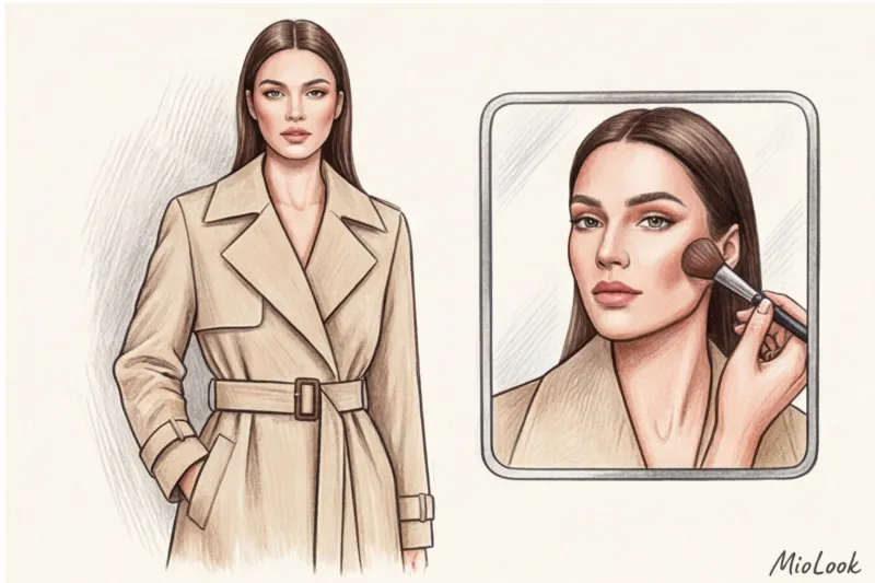 Как сочетать макияж со стилем одежды: правила гармоничного образа - 9