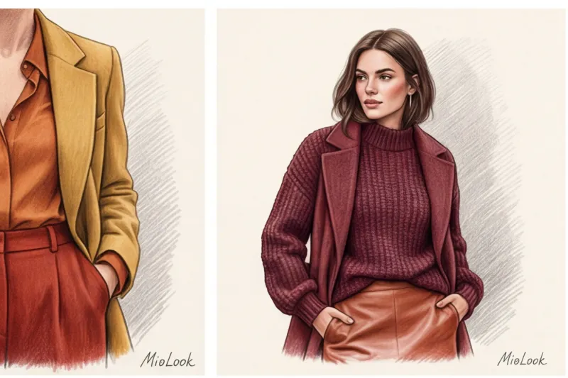 Аналоговая цветовая схема: сочетание родственных оттенков - 3