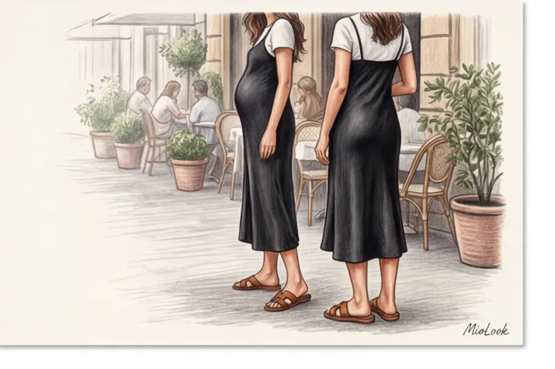 Летний гардероб для беременных: как стильно пережить жару - 9