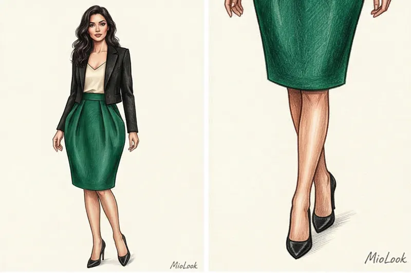 Юбка-тюльпан - 4