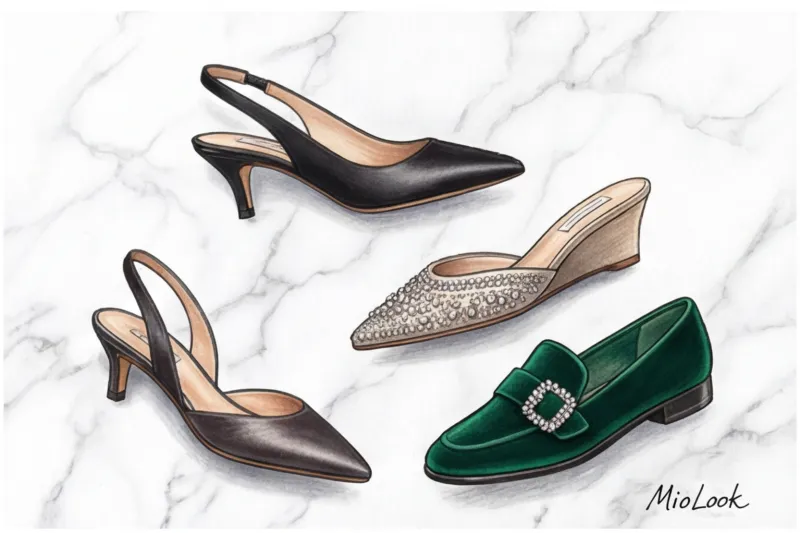 Обувь и аксессуары к вечернему образу: совмещаем шик и удобство - 2