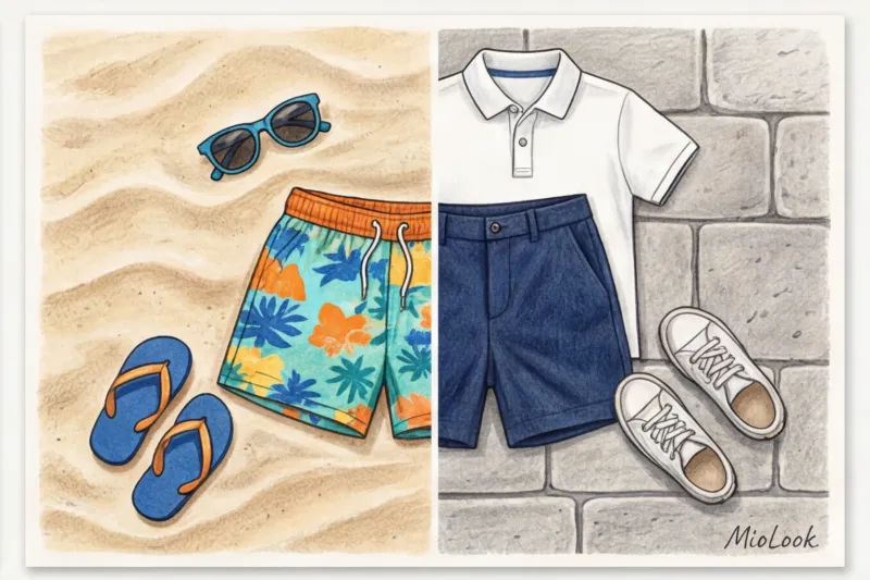 Летний капсульный гардероб для ребенка на море и в город - 5