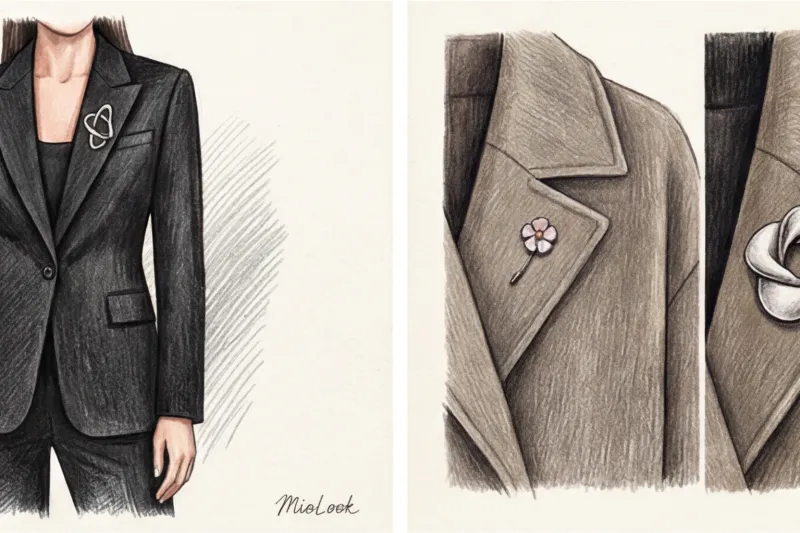 Как и с чем стильно носить брошь: актуальные советы - 5