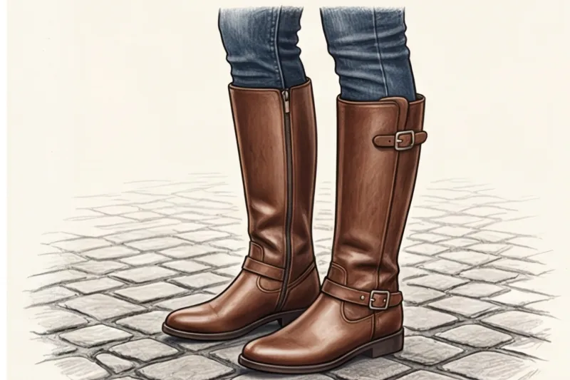 Базовые сапоги: трубы, ботфорты или жокейские? - 3