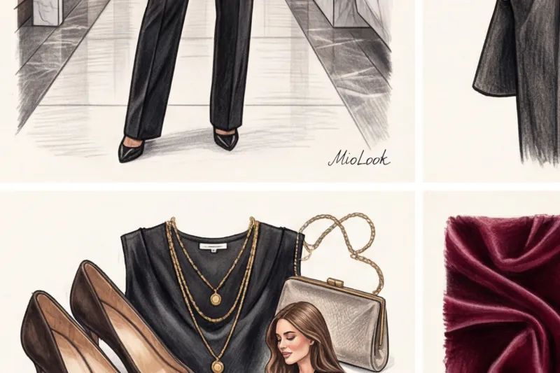 Альтернатива платью: нарядные брючные костюмы и комбинезоны - 4