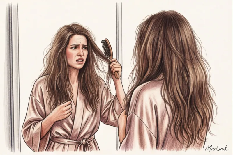 Швидке укладання на довге волосся за 5 хвилин вранці