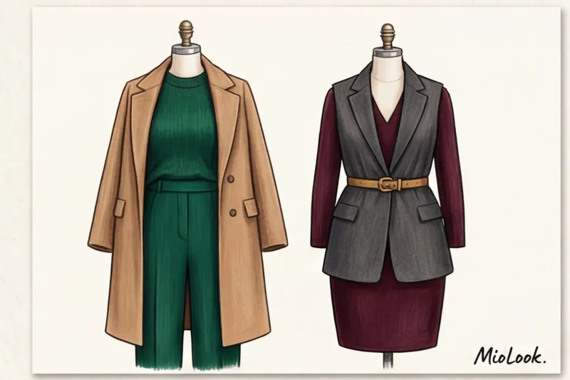 Многослойность для полных: как сочетать вещи и не казаться больше - 4