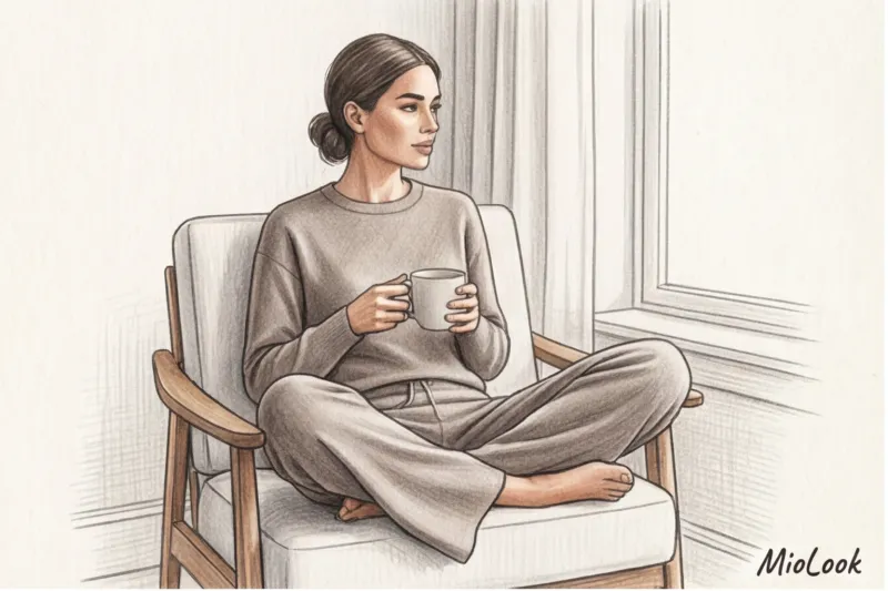 Стильная теплая одежда для дома: как не мерзнуть зимой