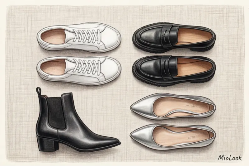 Обувь и аксессуары в капсульном гардеробе: сколько пар действительно нужно - 2