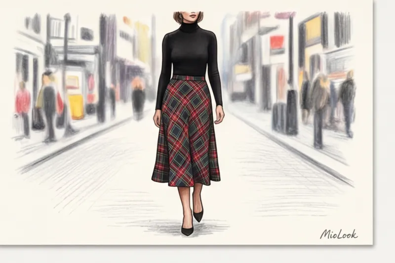 От тартана до гленчека: виды клетки в одежде и правила их сочетания - 9