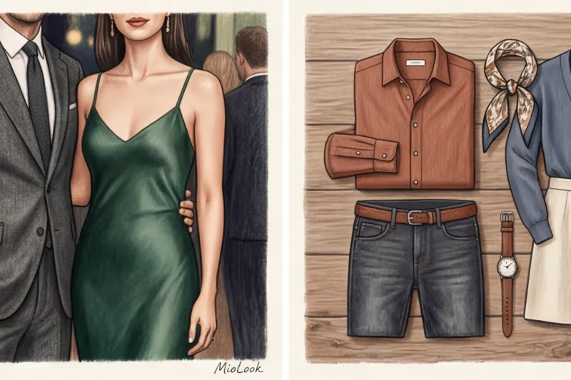 Парные образы: Как стильно одеться с мужчиной в едином стиле - 2