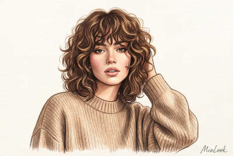 Стрижки на вьющиеся и кудрявые волосы: лучшие идеи - 4