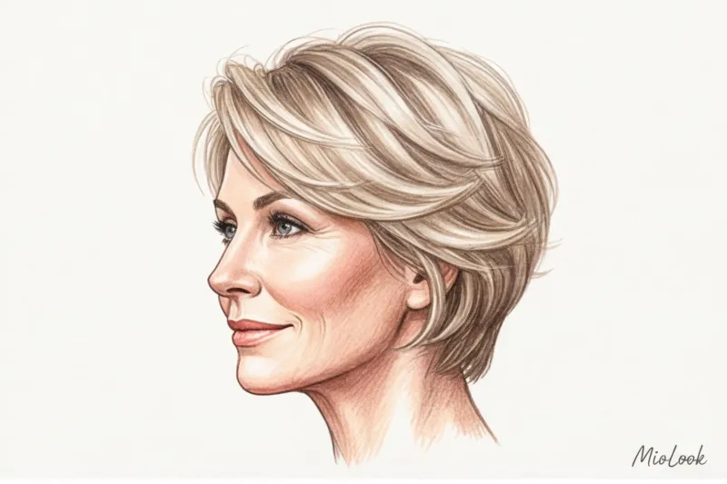 Омолаживающие стрижки для женщин 50 лет: тренды и нестареющая классика - 2