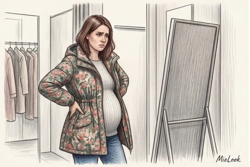 Пуховик для беременных на зиму: как выбрать теплую и удобную модель - 7