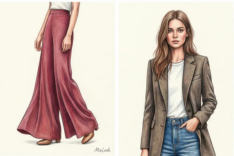 Брюки-клеш - 2