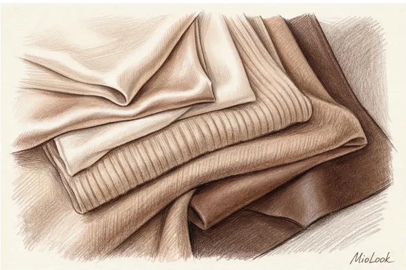 What is nude clothing: shades and combination rules