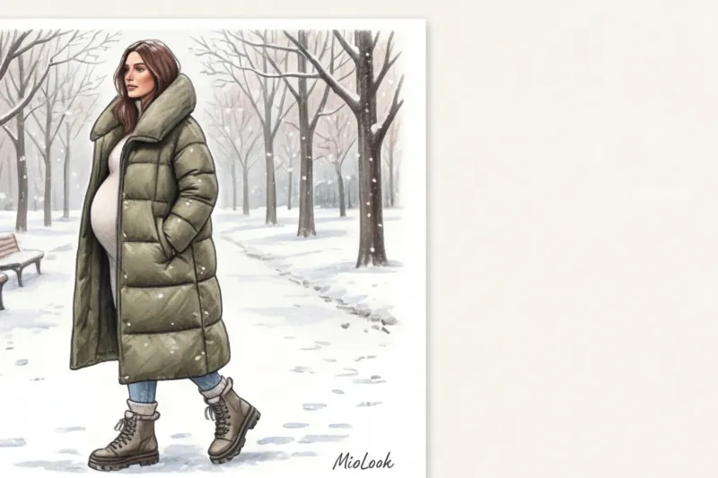 Верхняя одежда для беременных: стильные решения для холодных сезонов - 3