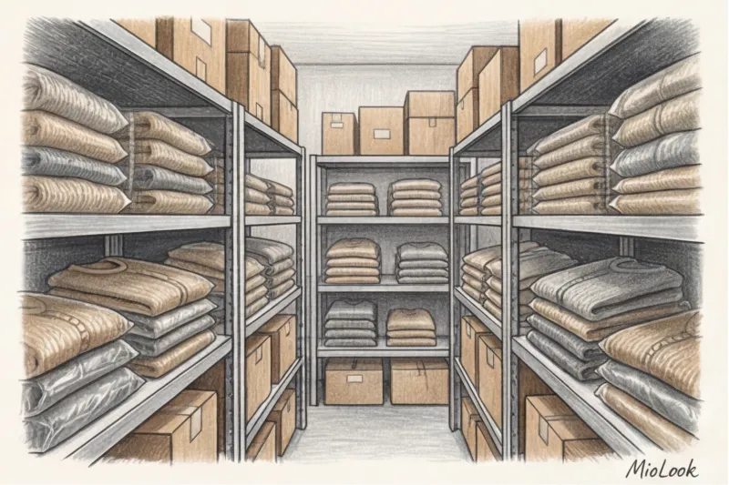 Loss-free inventory management in clothing retail